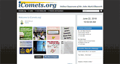Desktop Screenshot of icomets.org